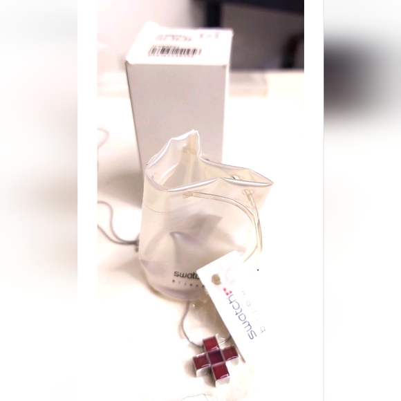 Swatch Bijoux Women's 925 Italy Silver Cross Charm Necklace 3 Colors To Choose - Picture 13 of 16